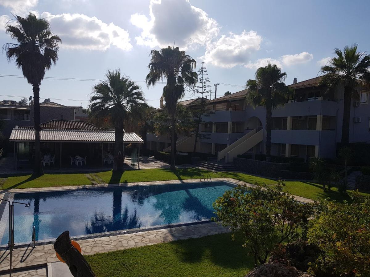 Asteraki Aparthotel Gouvia Dış mekan fotoğraf