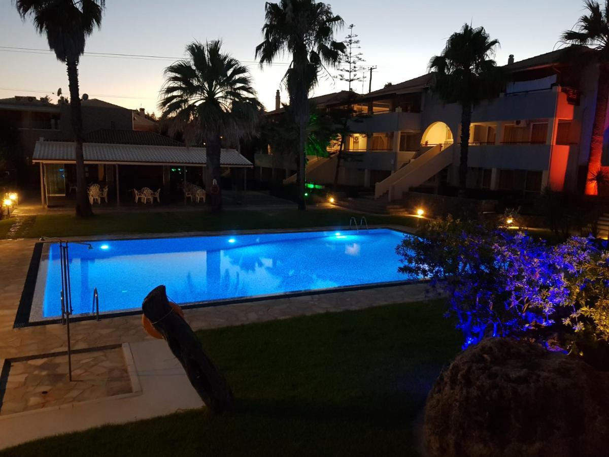 Asteraki Aparthotel Gouvia Dış mekan fotoğraf